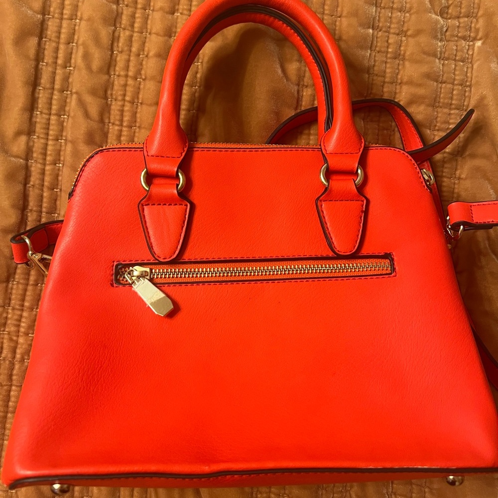 Vibrant Red Handbag